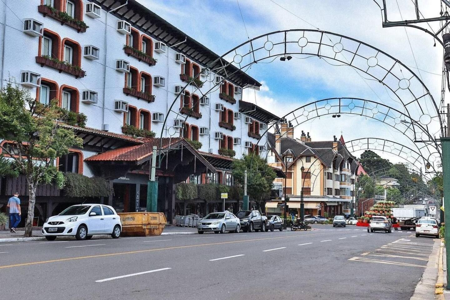 Locar-In Gramado - Loft A 50 M Da Rua Coberta. Daire Dış mekan fotoğraf