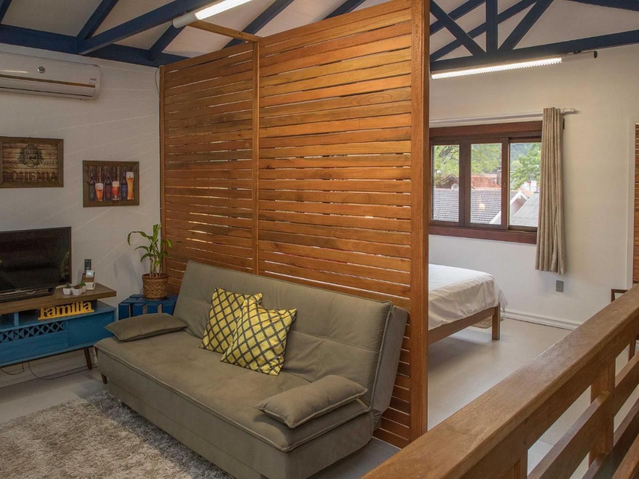Locar-In Gramado - Loft A 50 M Da Rua Coberta. Daire Dış mekan fotoğraf